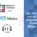 AES México es una de las 30 Empresas Más Éticas de México 2021